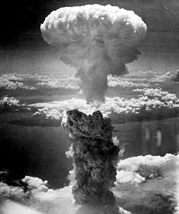 Atombombenabwurf über Nagasaki am 9. August 1945