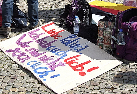 Demonstration gegen die Corona-Politik am 29.08.2020