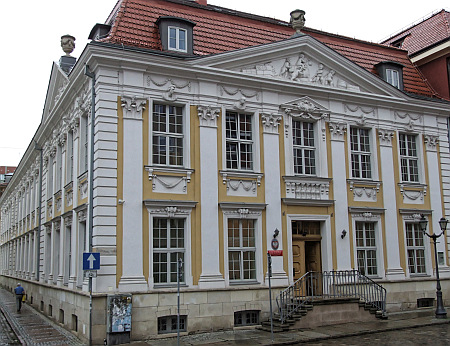 Das Velthusen-Palais am Roßmarkt in Stettin