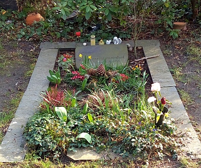Meinhof-Grab im März 2019